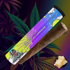Gas mask with infused cannagar