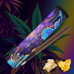 Hybrid hemp pre-rolled cigar
