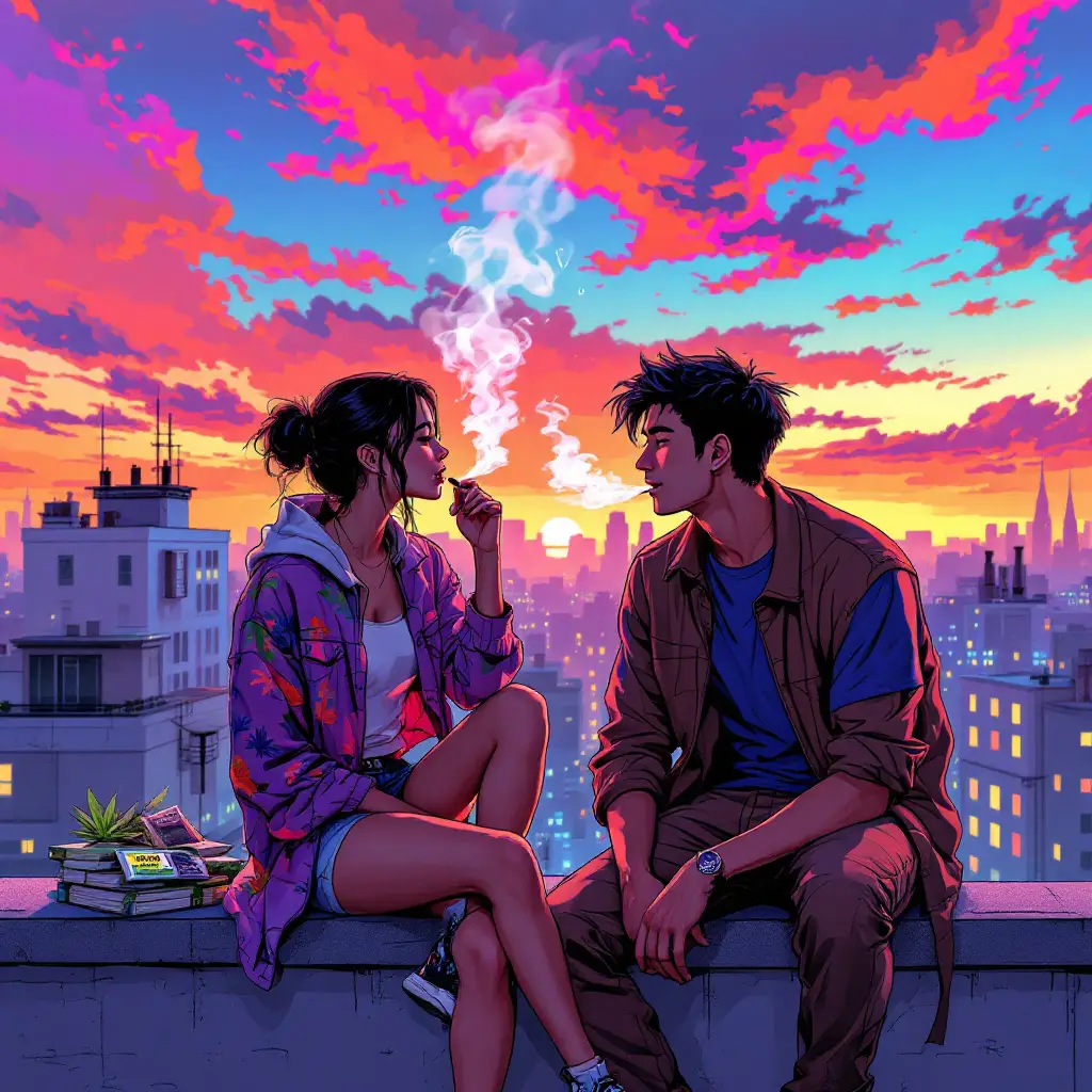 Comic art graphic novel illustration