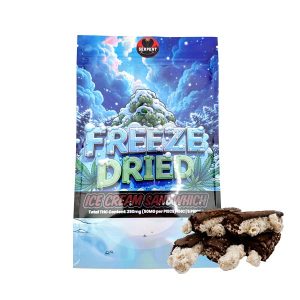 THC-infused ice cream sandwiches